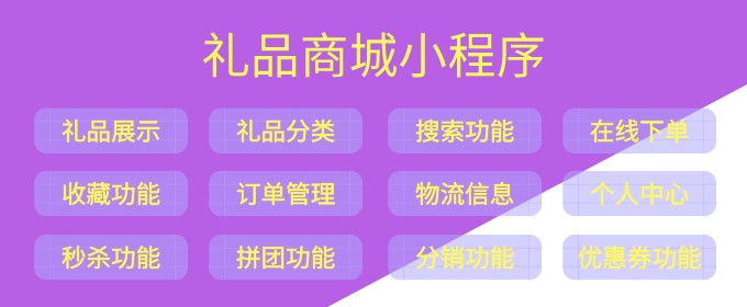 禮品商城小程序開發制作
